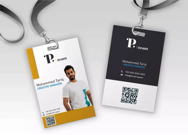 lanyard with id holder