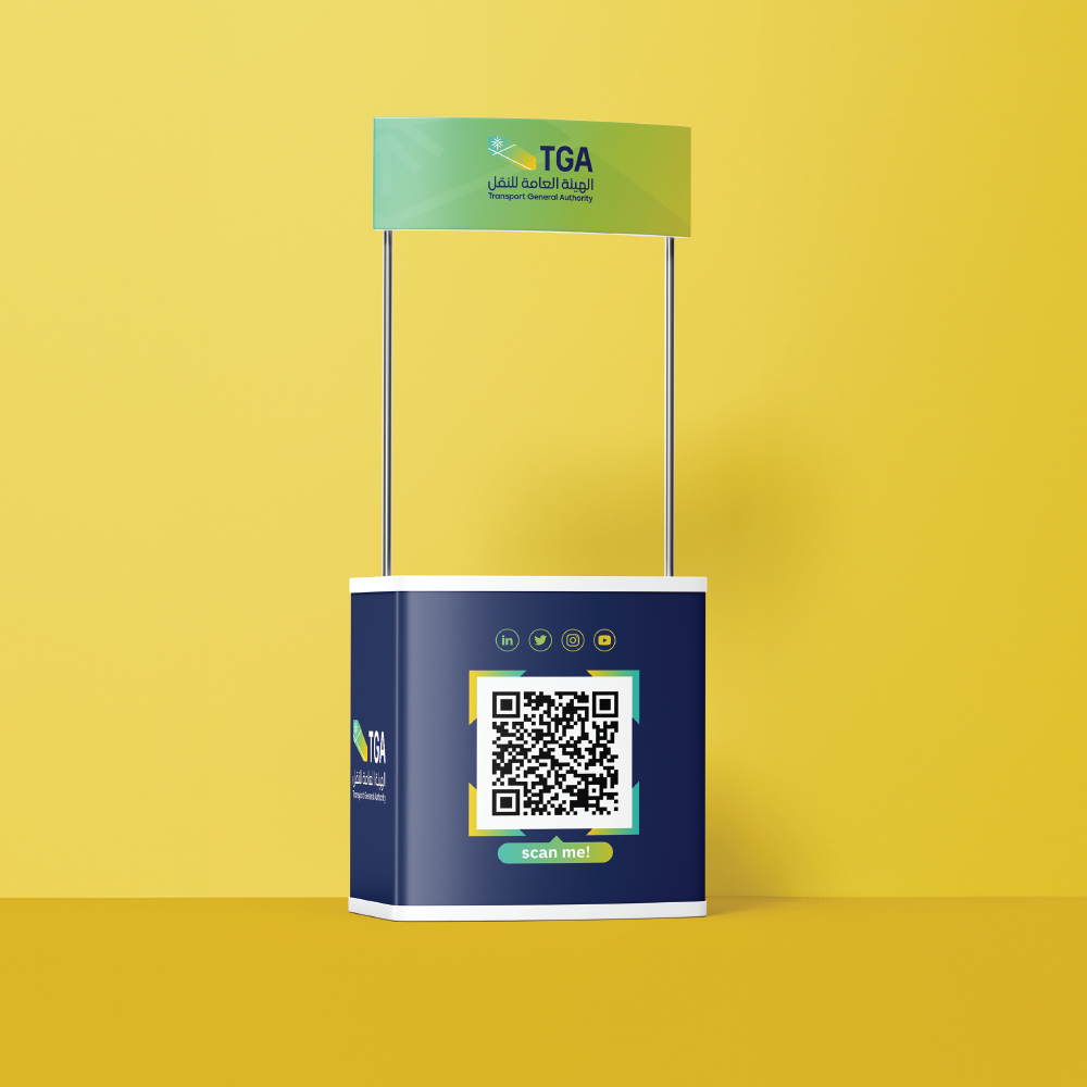 Promotional Counter Custom Qr Code Printing Pteam